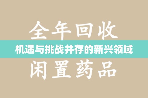 遵义机遇与挑战并存的新兴领域